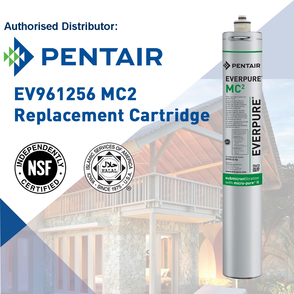 PENTAIR EVERPURE EV961256 MC2 Replacement Water Filter Replacement