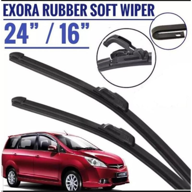 proton exora soft wiper set Shopee Malaysia
