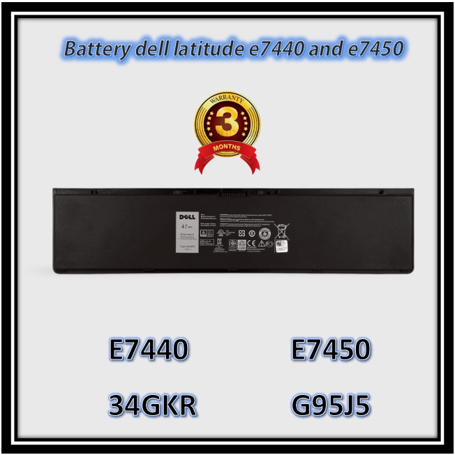 Dell Latitude E7440 E7450 34GKR G95J5 Original Replacement Laptop