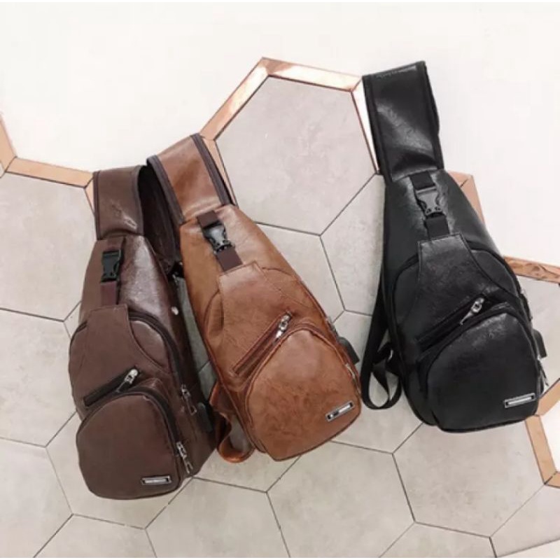 PRIA Men's Sling Bags Men's Leather Sling Bags Newest Sling Bags 2022