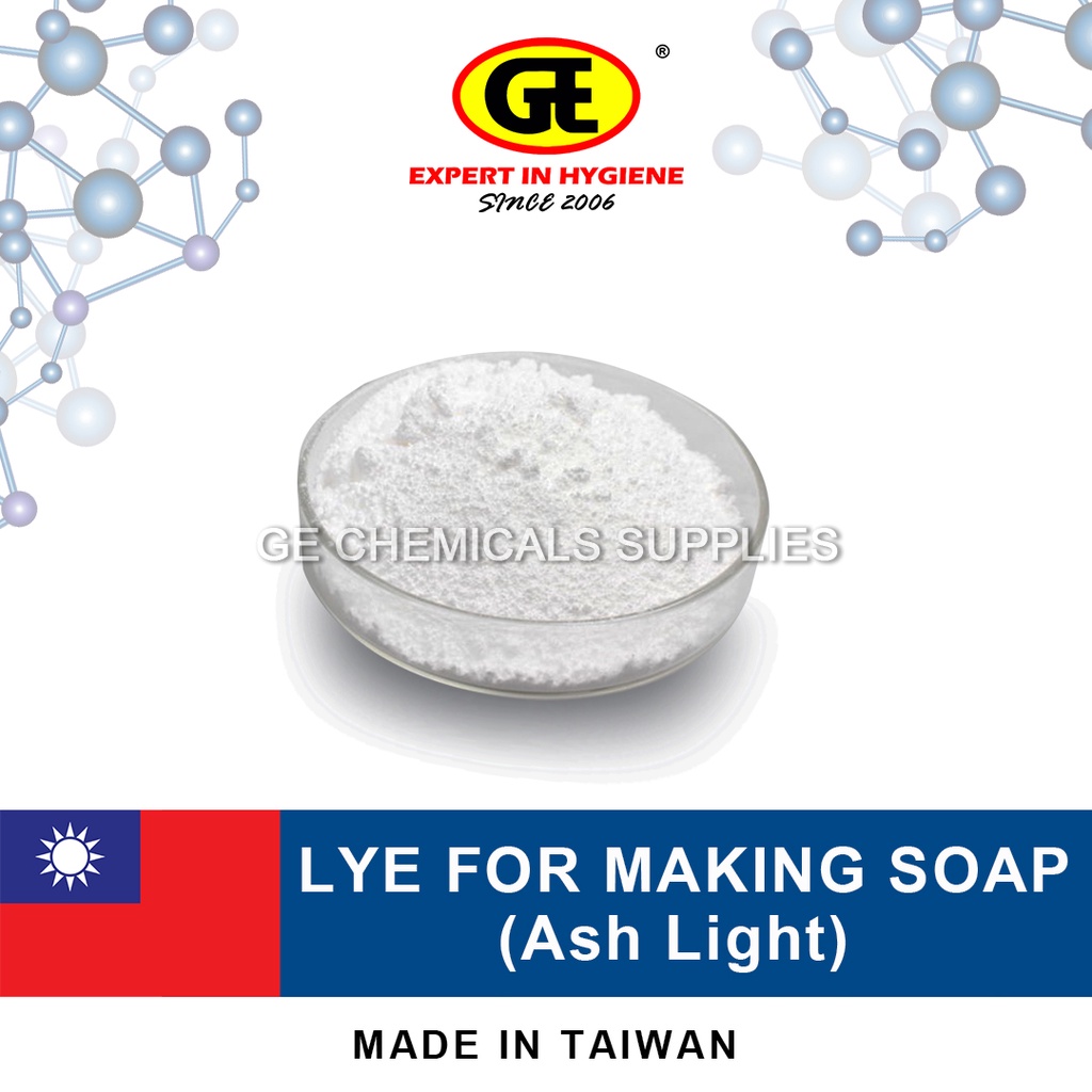 Lye for making Soap Bar Ash Light 500g & 1KG Shopee Malaysia