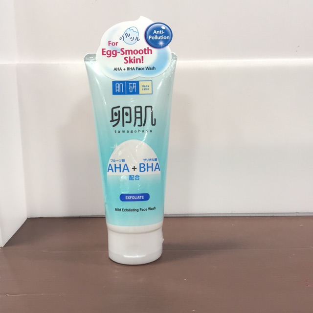 Hada Labo AHA + BHA Exfoliate Face Wash 140 g Shopee Malaysia