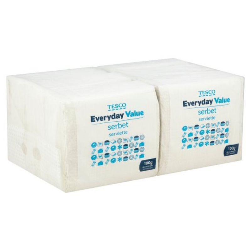 優れた品質 Tesco Serviette 100g x 6 ティッシュペーパー