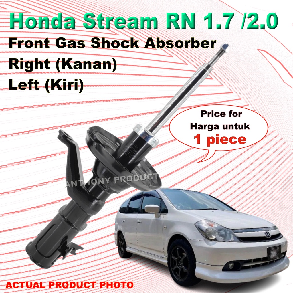 Honda Civic 1.7 ES S5A,2.0 ET 20002005 Front and Rear Shock Absorber