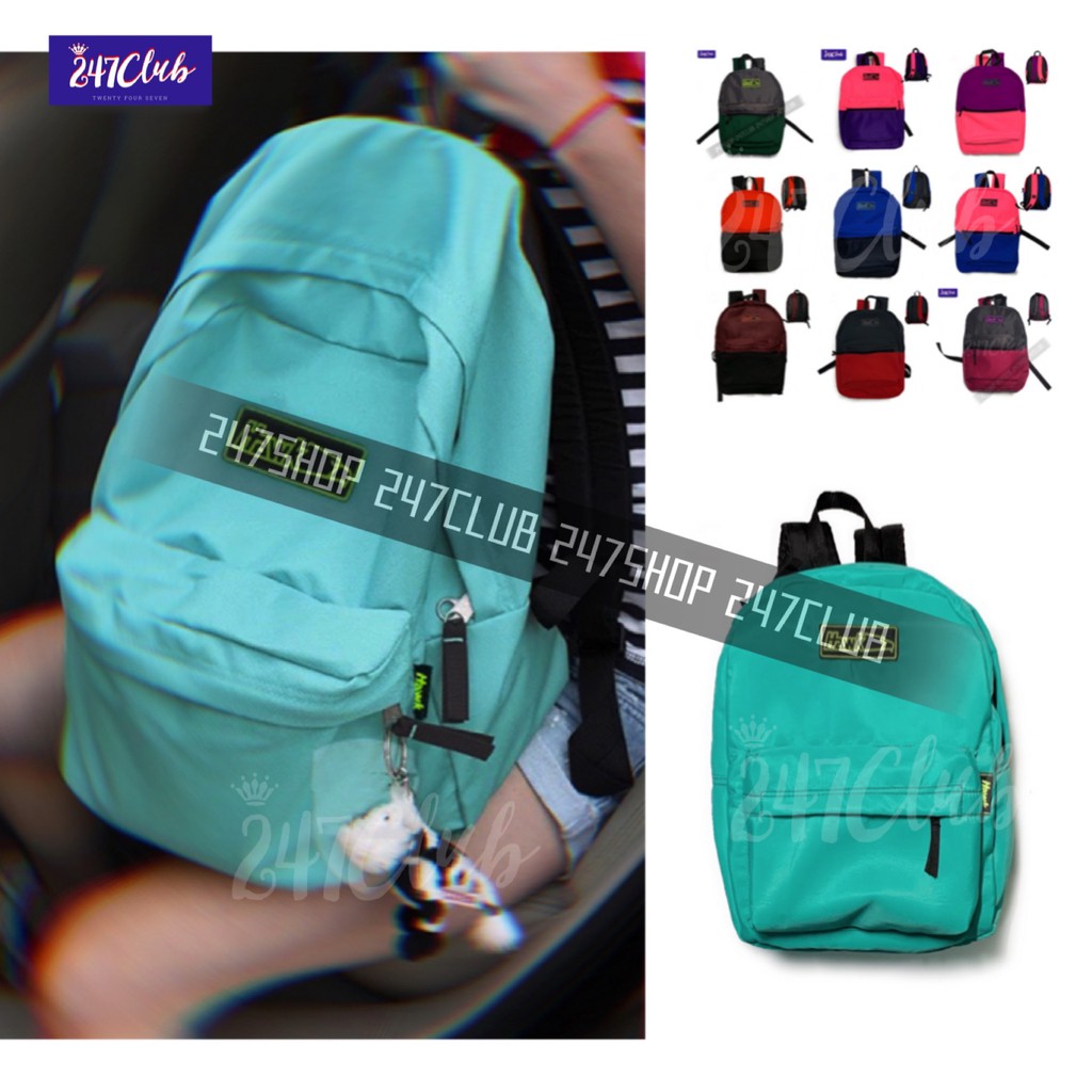 Fashion Korean Large Backpack Bag JANSPORTS HAWKS NIKES FILAS