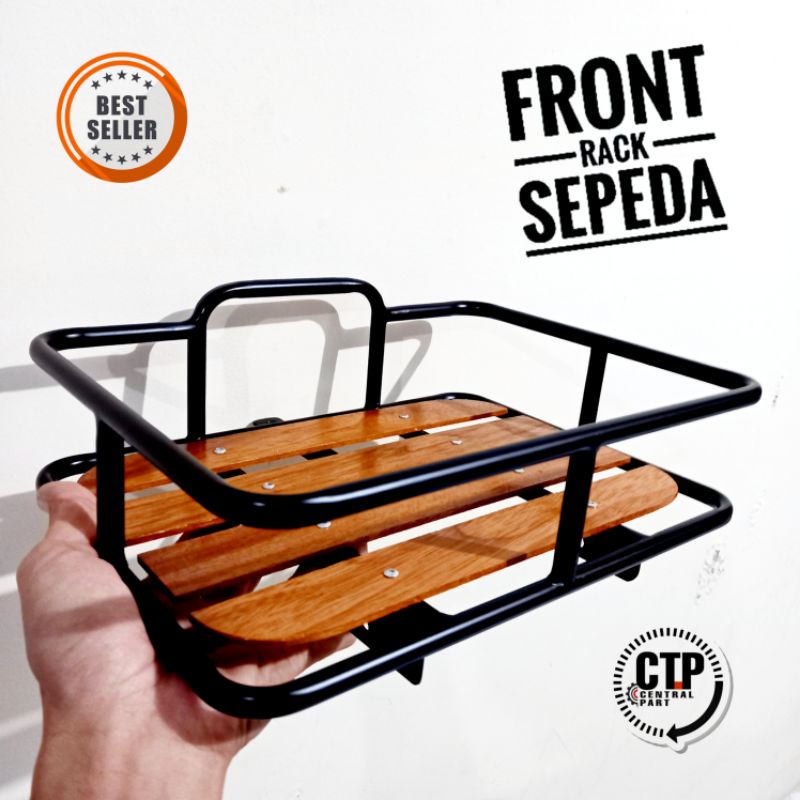 Frontrack Basket Basket Front Rack Fixie Bike Vintage Vintage Racing