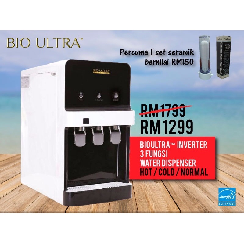 Bio Ultra 3c Bio Water Purifier Nano Alkaline Shopee Malaysia