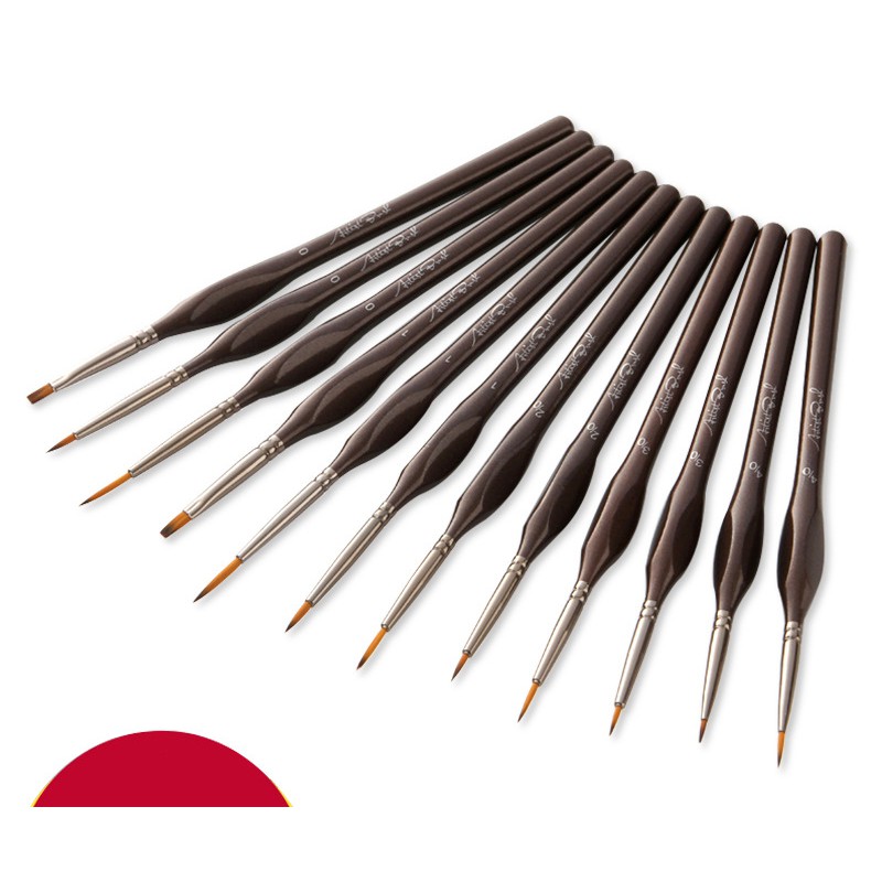 Artis Brush Set 12 High Quality Super Small Hair Trimmer Shopee Malaysia