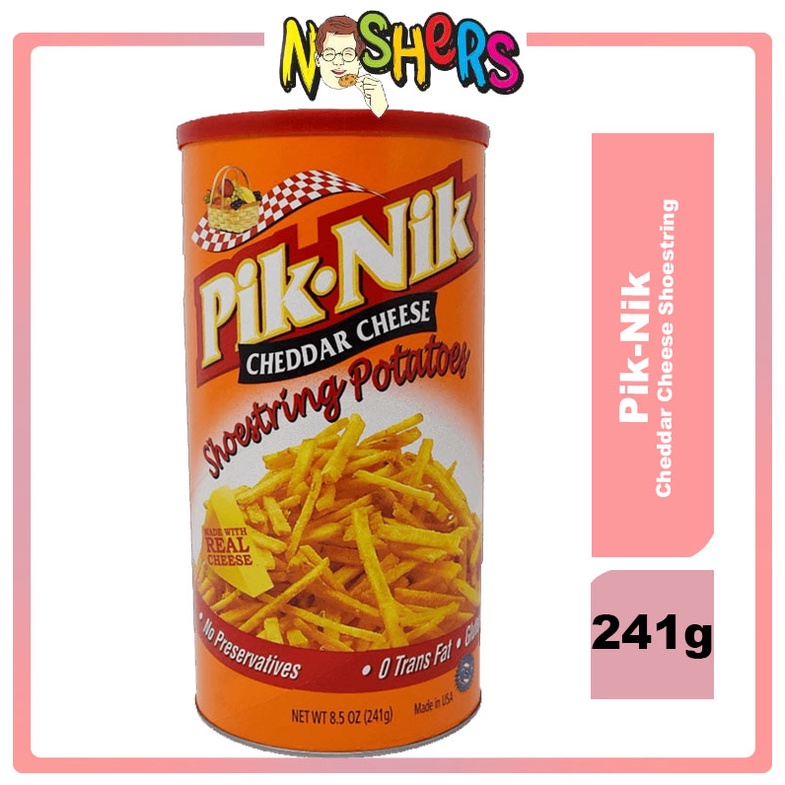 Noshers PikNik Cheddar Cheese Shoestring Potatoes 241g Shopee Malaysia