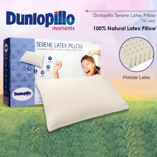 DUNLOPILLO SERENE LATEX PILLOW Shopee Malaysia