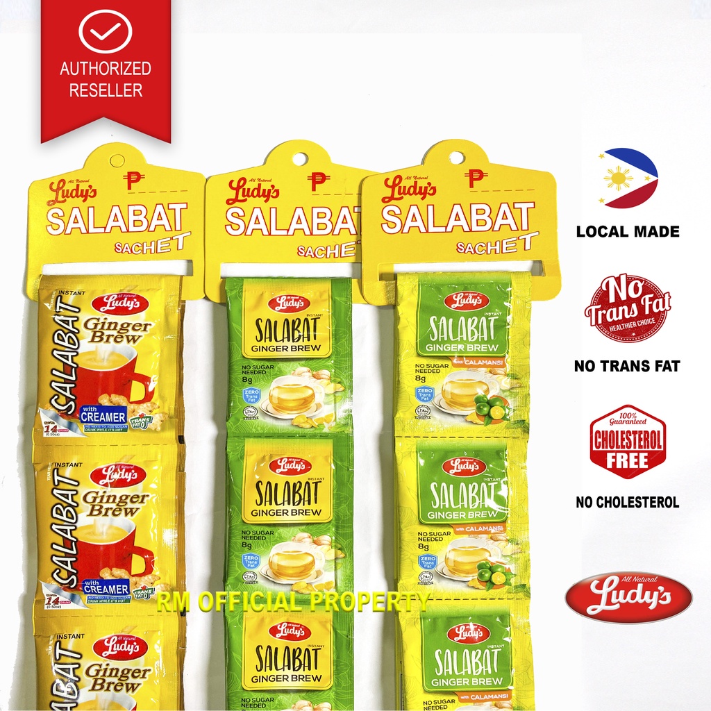Ginger tea SALABAT sachet Shopee Malaysia