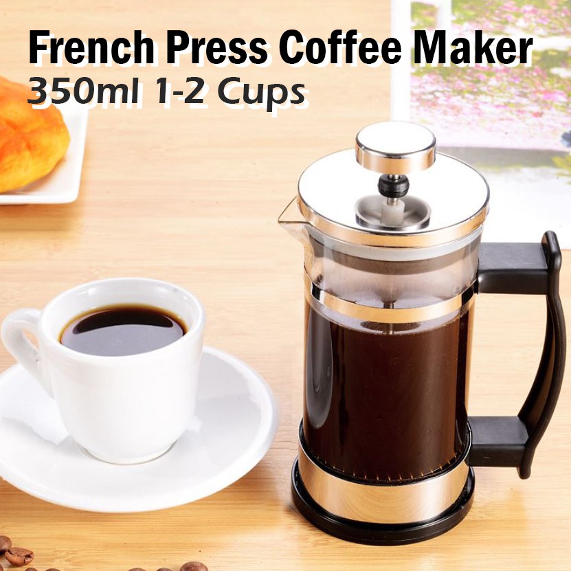 French Press Coffee Maker 350ml. French Press Coffee Tea Maker. 350ml
