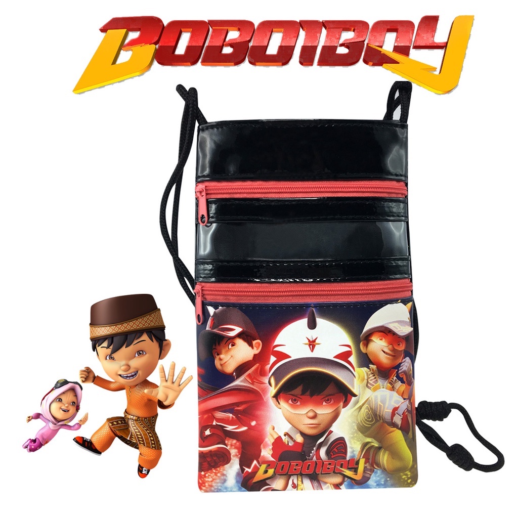 Boboiboy Kids Sling Bag / Beg Duit Raya Boboiboy / Raya Sling Bag