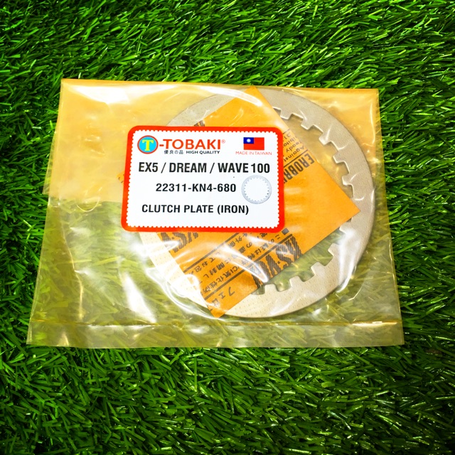 TOBAKI RACING IRON PLATE CLUTCH DISC(Ex5/Wave110/wave125/RS150r/Y100