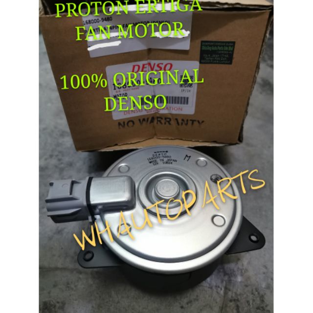 100 ORIGINAL DENSO PROTON ERTIGA (4PIN) FAN MOTOR 1680009480 Shopee