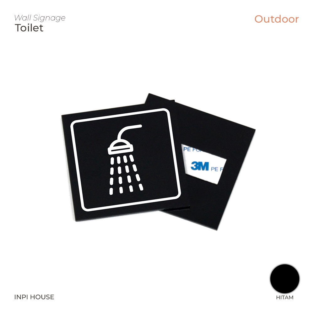 [Raya 2024] Shower room signage shower room Sign shower room logo