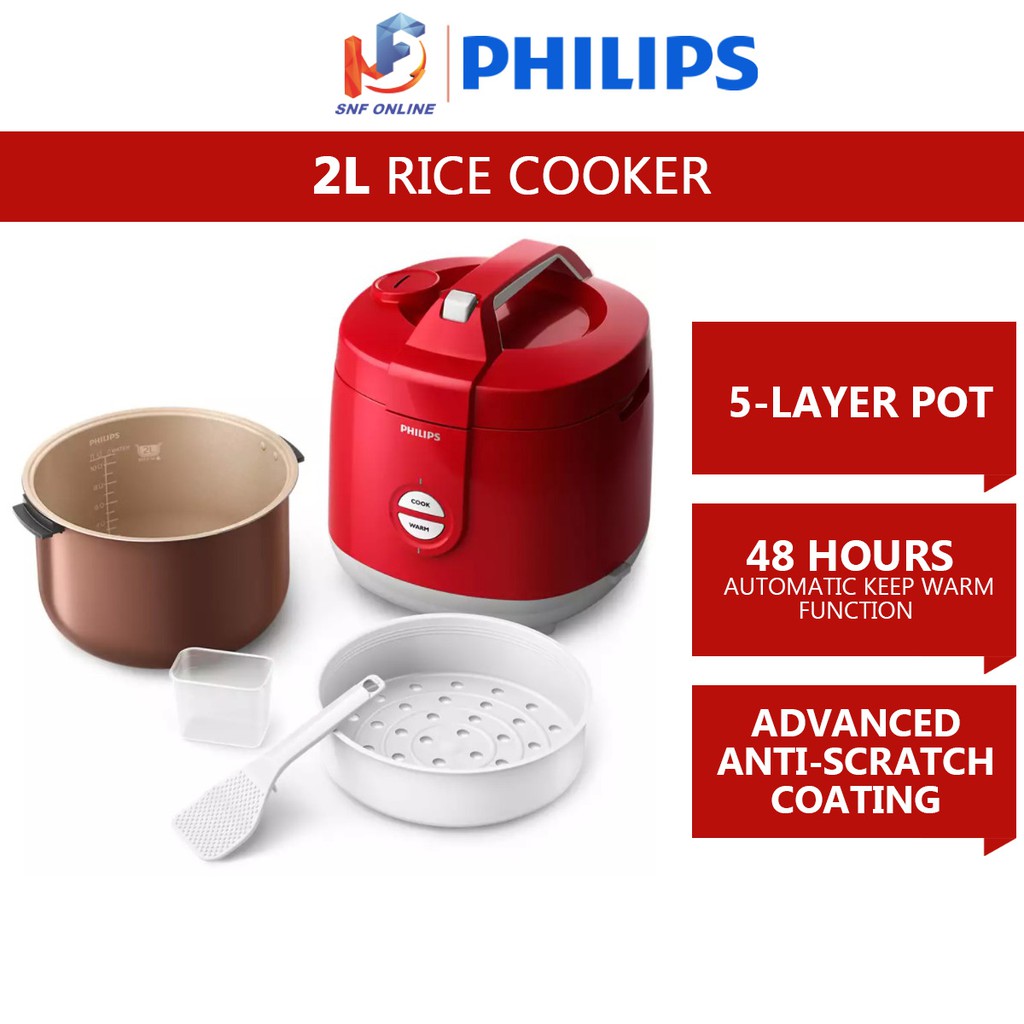 Philips Daily Collection Jar Rice Cooker HD3129 HD3129/60 Shopee Malaysia