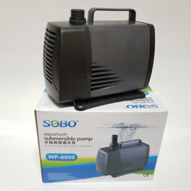 SOBO WP6000 Aquarium Submersible Water Pump 85W Shopee Malaysia