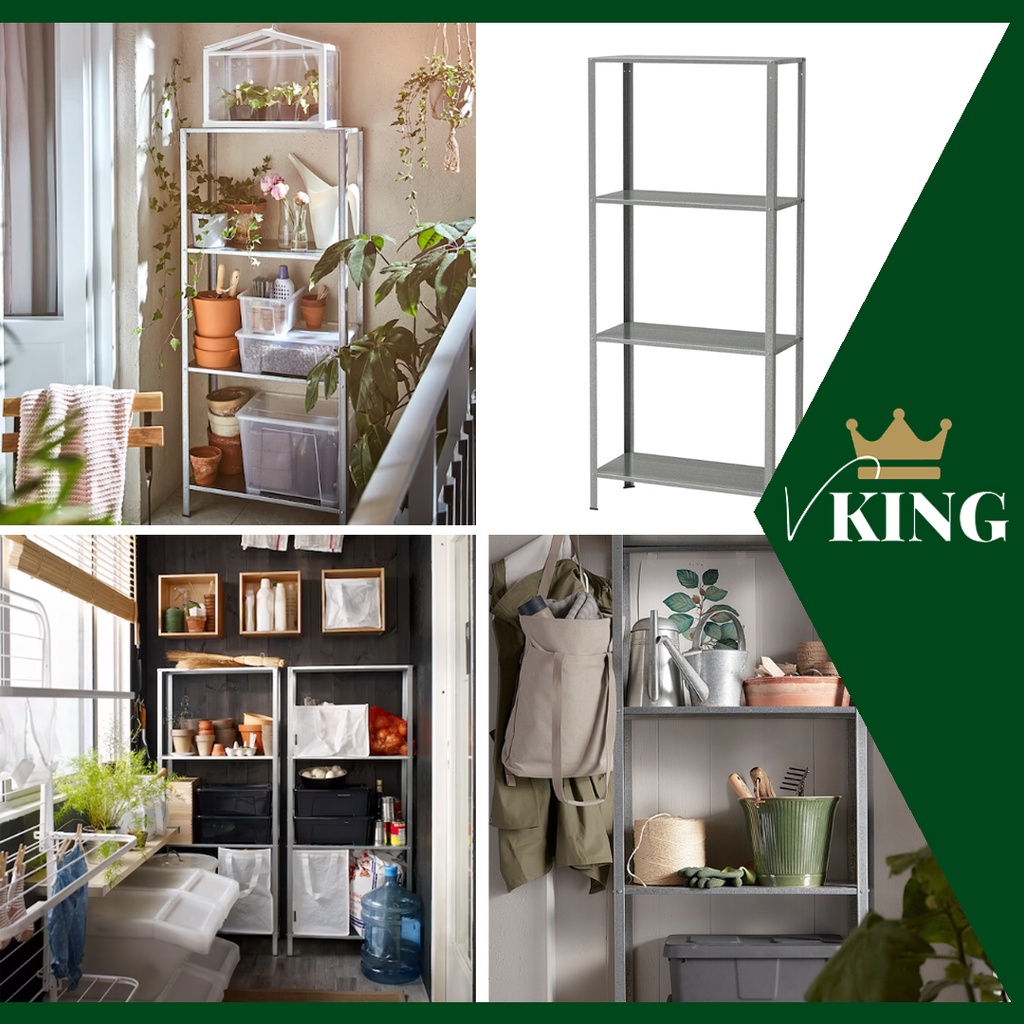 IKEA SHELF UNIT HYLLIS SHELVING UNIT RAK IKEA GARDEN SHELF KITCHEN