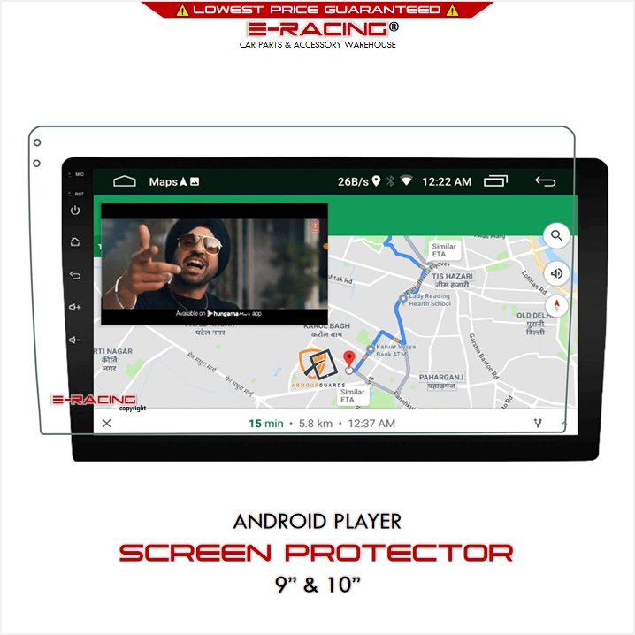 Screen Protector For Car Android Player 9" & 10" inch Shopee Malaysia