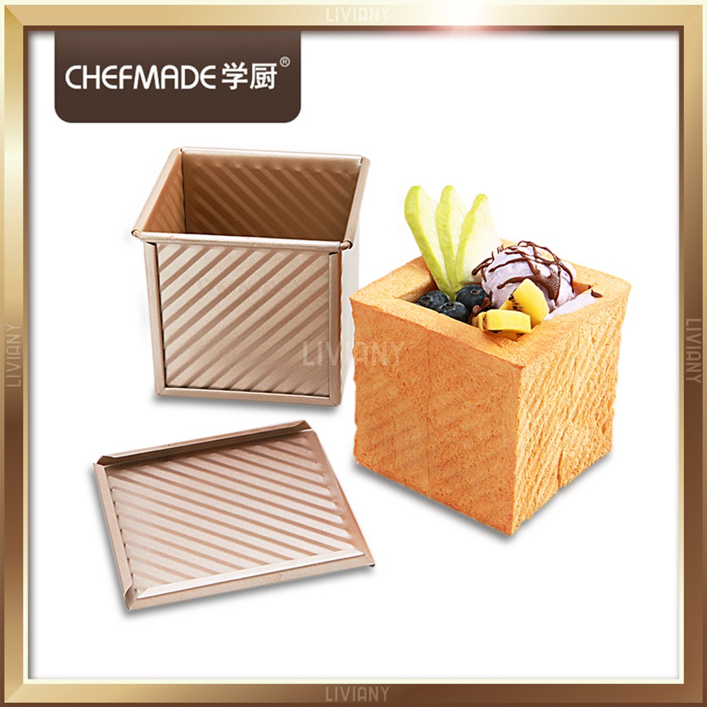 Chefmade Loaf Pan Box Bread Pan Box With Lid WK9318 Shopee Malaysia