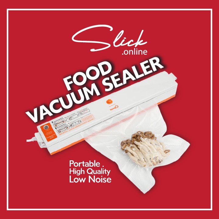 Slick Household Food Vacuum Sealer Packaging Machine Film Sealer Vacuum
