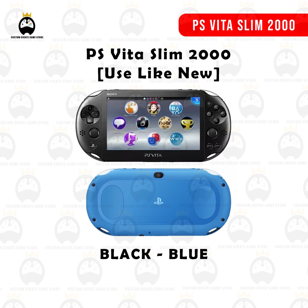 SONY PSVITA PS Vita SLIM 2000 Henkaku Jailbreak PERMANENT With 128GB