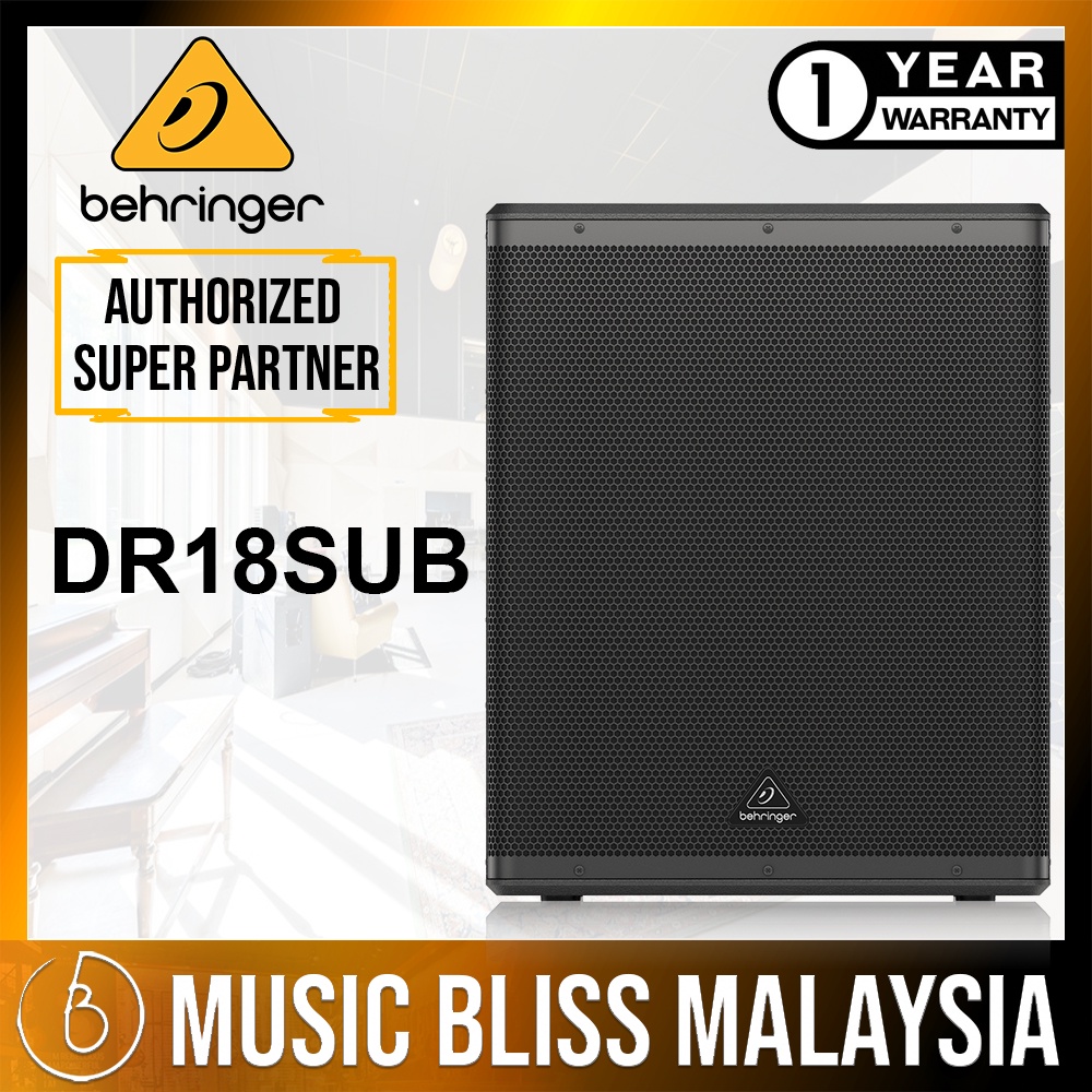 Behringer DR18SUB - 18" Powered Subwoofer | Shopee Malaysia