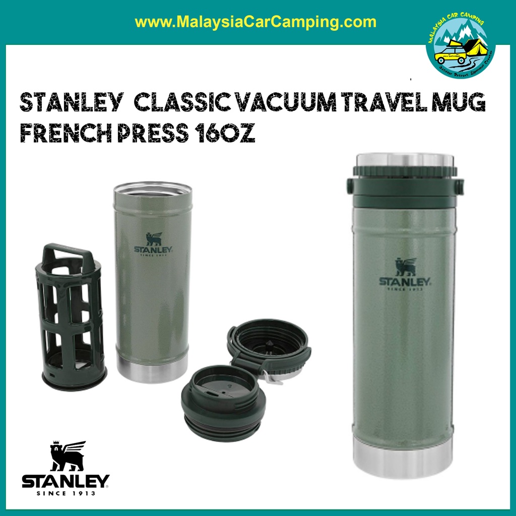 STANLEY® Classic Vacuum Travel Mug French Press 16oz Insulated Vacuum