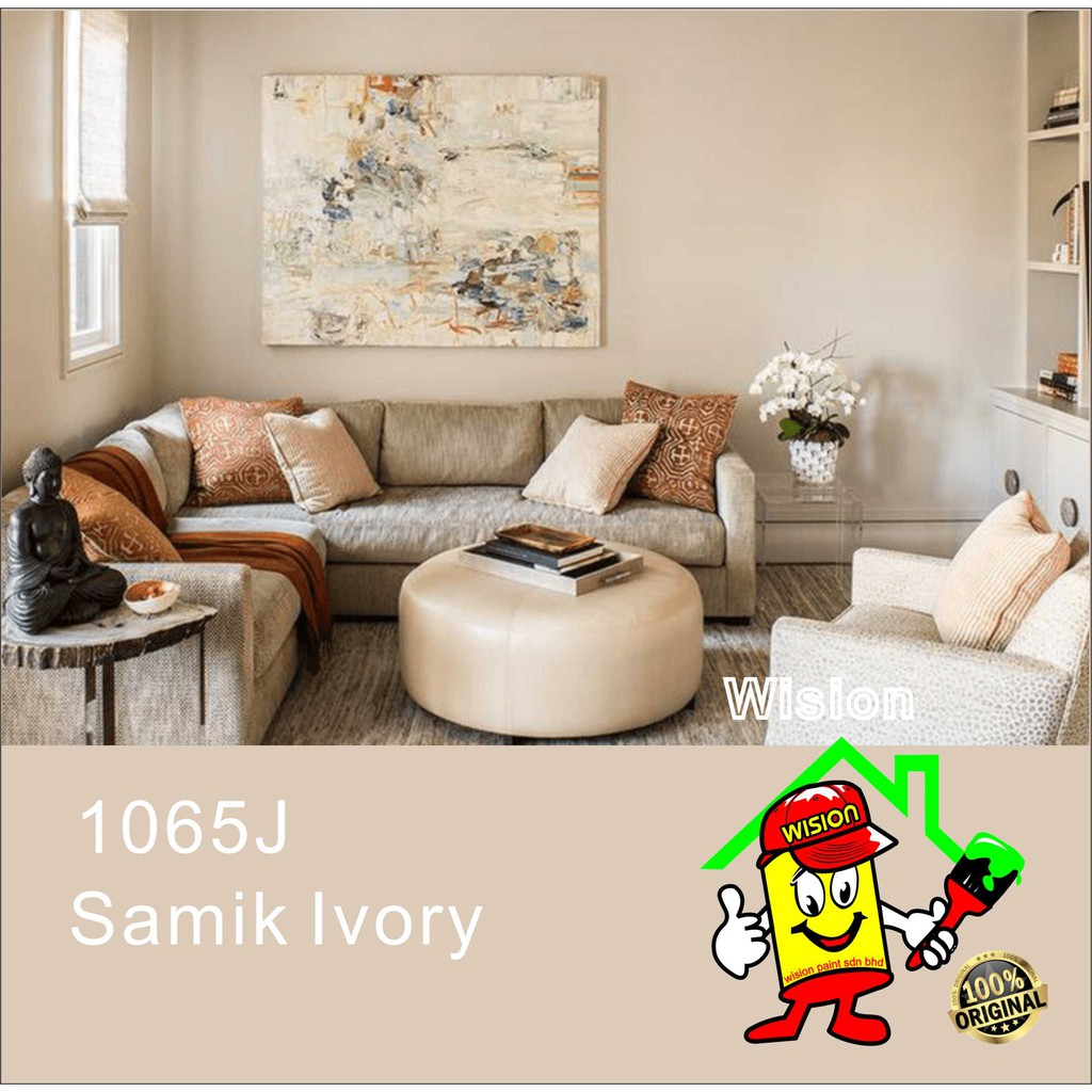 1065J SAMIK IVORY ( 7 LITER ) 🔥Fast Delivery🔥( 7L Zinxer Go Emulsion