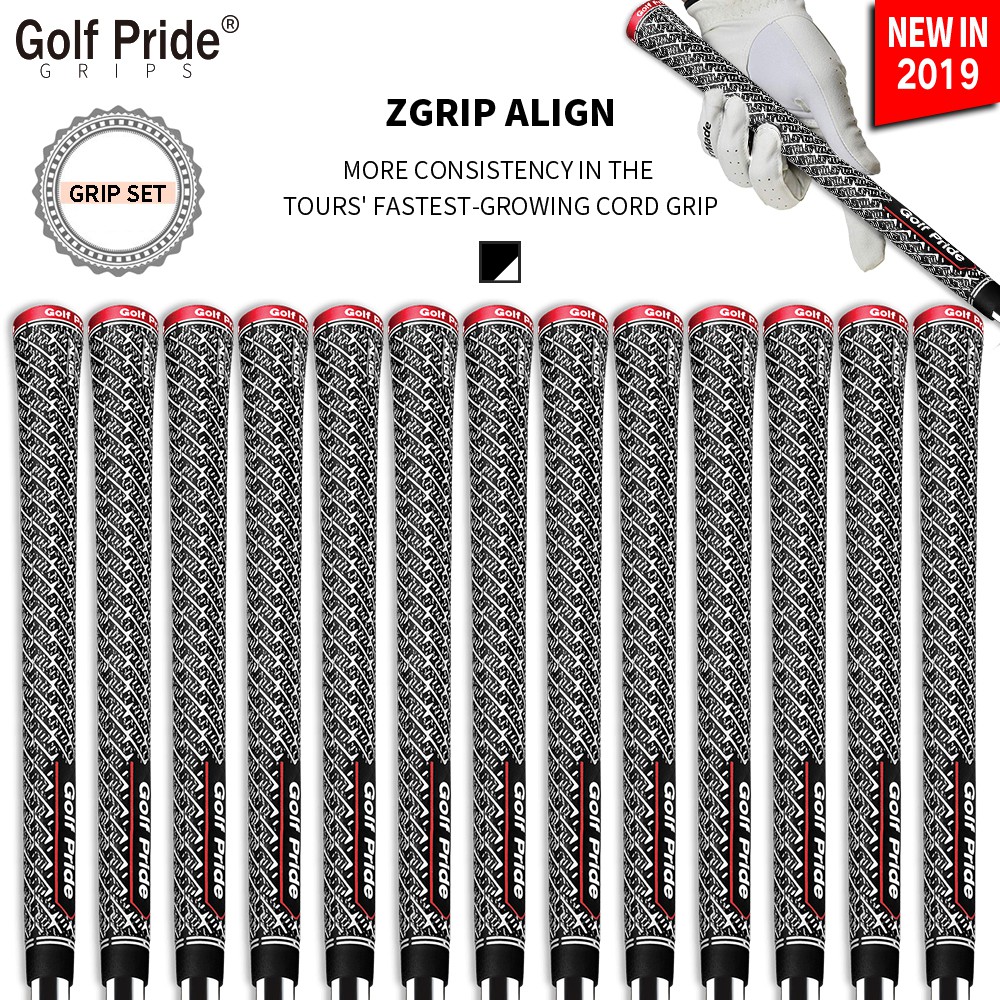 2019 Golf Pride Z Carbon align Yarn golf grip Standard/Midsize golf grips 60X 10pcs Shopee
