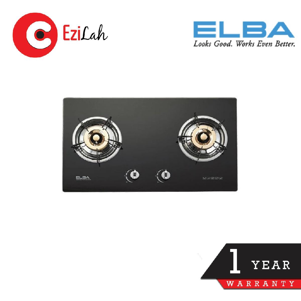 Elba 2 Burner Built In Hob Glass EGH8022X Shopee Malaysia