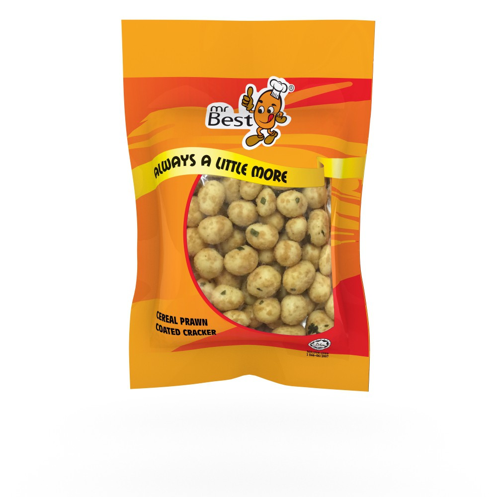 Mr Best Cereal Prawn Coated Peanut (80g x 5) Shopee Malaysia