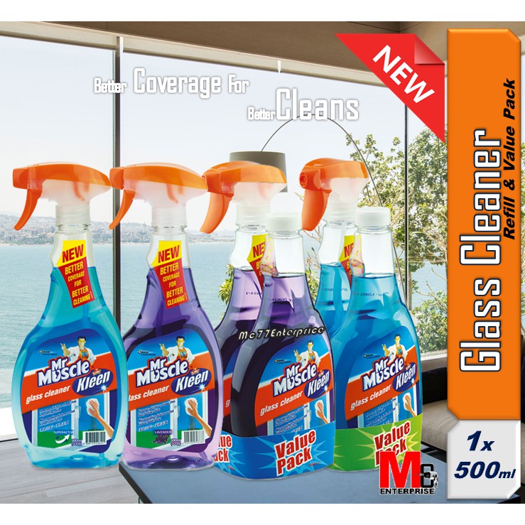 Mr Muscle Kiwi Kleen Glass Cleaner Shopee Malaysia
