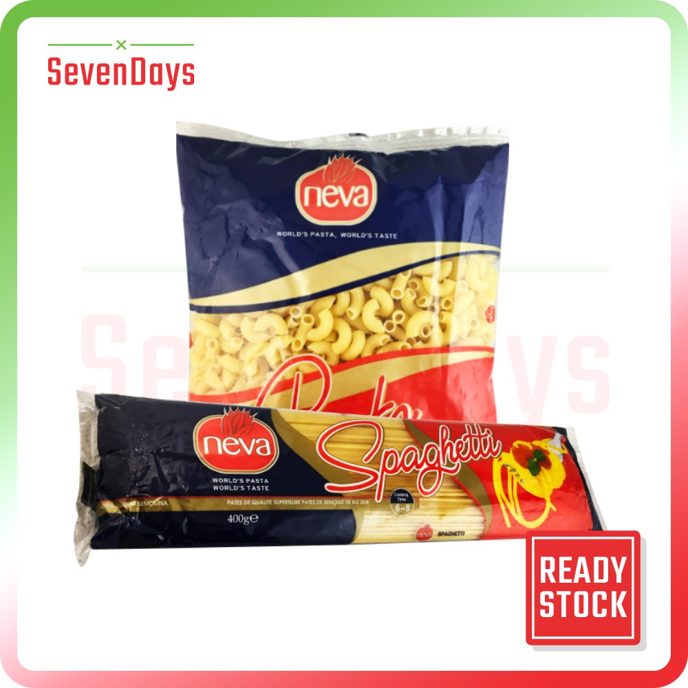Neva Pasta Macaroni/Spaghetti 400g Cooking Noodle Masak Mee Italian