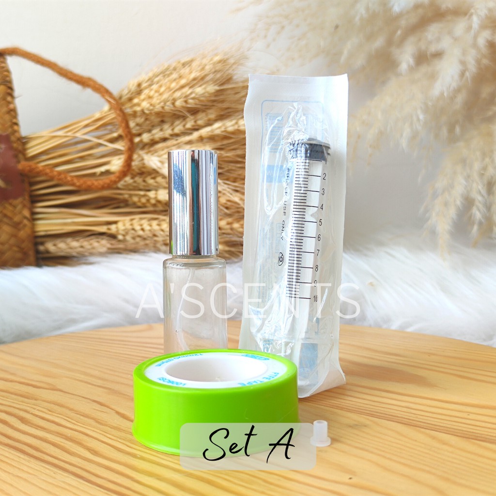 💯 DIY Decant Kit Perfume💯 12ml Perfume bottle/ 10ml perfume syringe