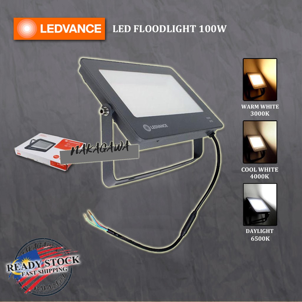 OSRAM LEDVANCE LED FLOODLIGHT 100W FLOOD LIGHT WARM WHITE 3000K/COOL