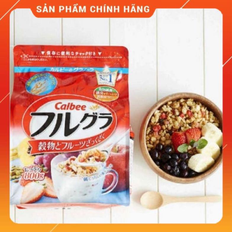 Delicious Cereals Japan CALBEE Cereal 800G [Japanese Goods] Shopee