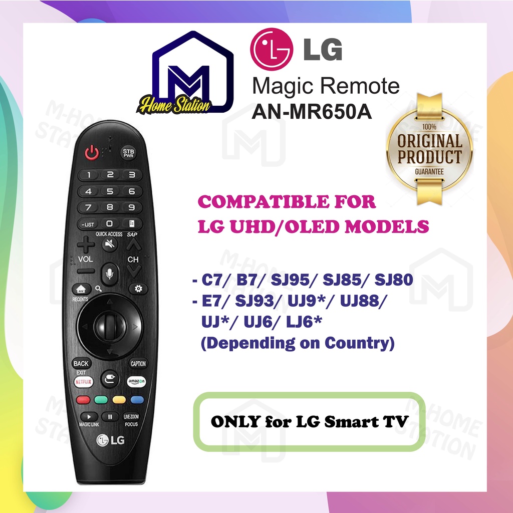 [ORIGINAL] LG Magic Remote Control ANMR650A with Voice Mate™ Made in