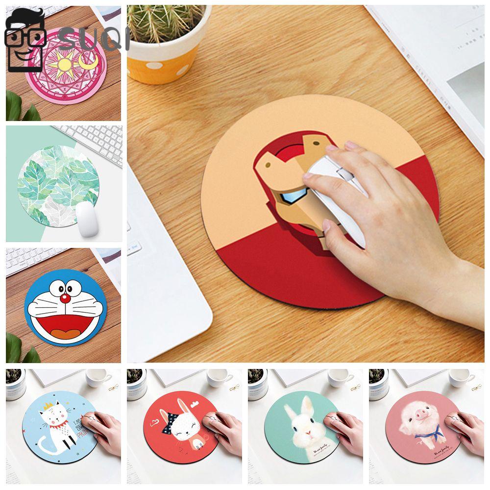 SUQI Home Office Mouse Pad Table Mat Cute Pattern Doraemon Writing Mat