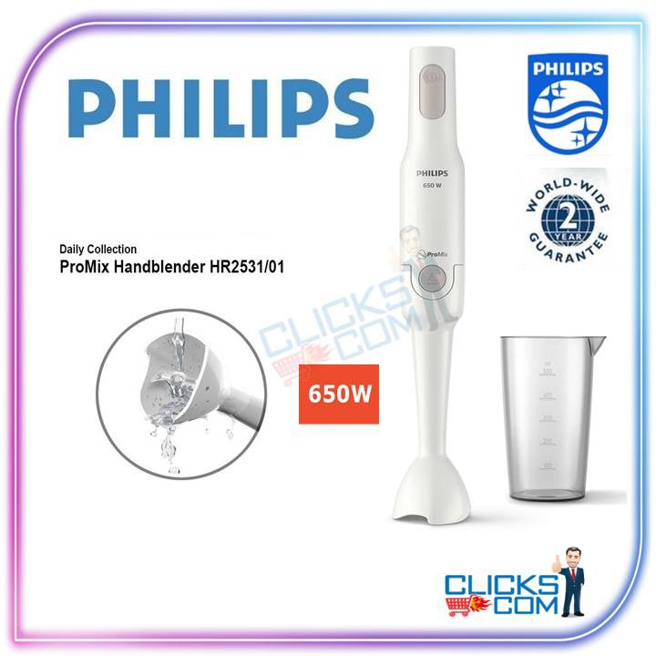 Philips HR2531 ProMix Handblender Daily Collection HR2531/01 Shopee