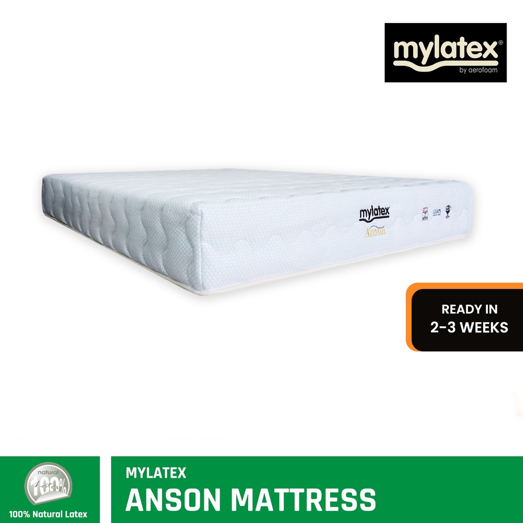 MyLatex ANSON (10 inch), 100 Natural Latex Orthopaedic Mattress