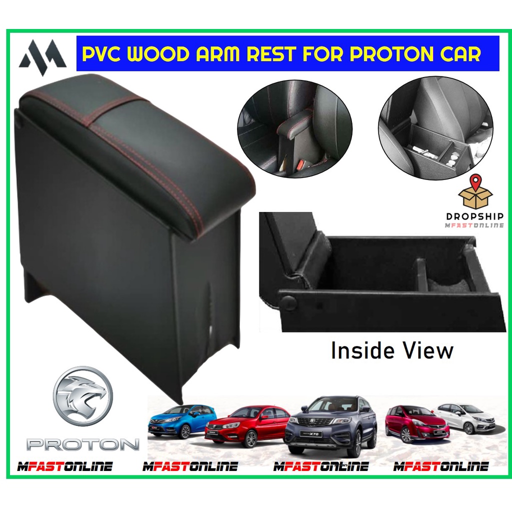 Car Arm Rest Armrest Console Box For Proton Iswara / Wira / Blm / Waja