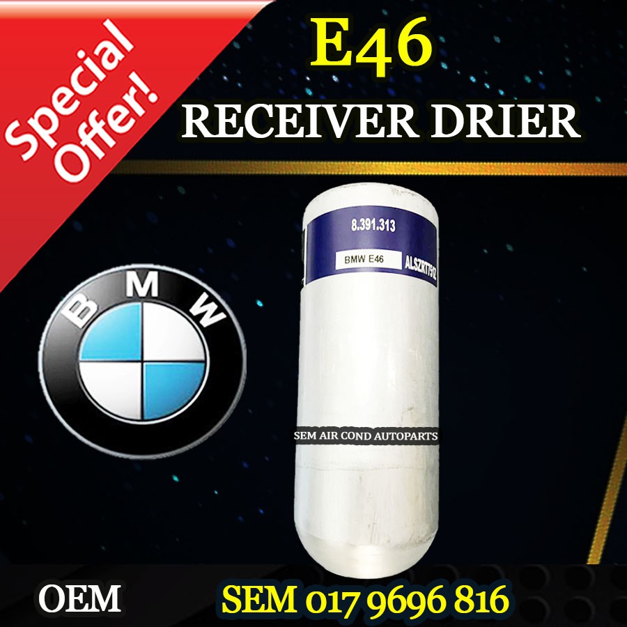 BMW E46 OEM TAIWAN NEW RECEIVER DRIER/ FILTER DRYER (CAR AIRCOND SYSTEM