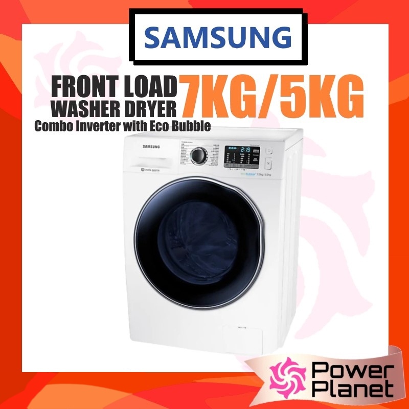 Samsung Washer Dryer WD70J5410 Frontload 7Kg / 5Kg ( Mesin Basuh / 洗衣机