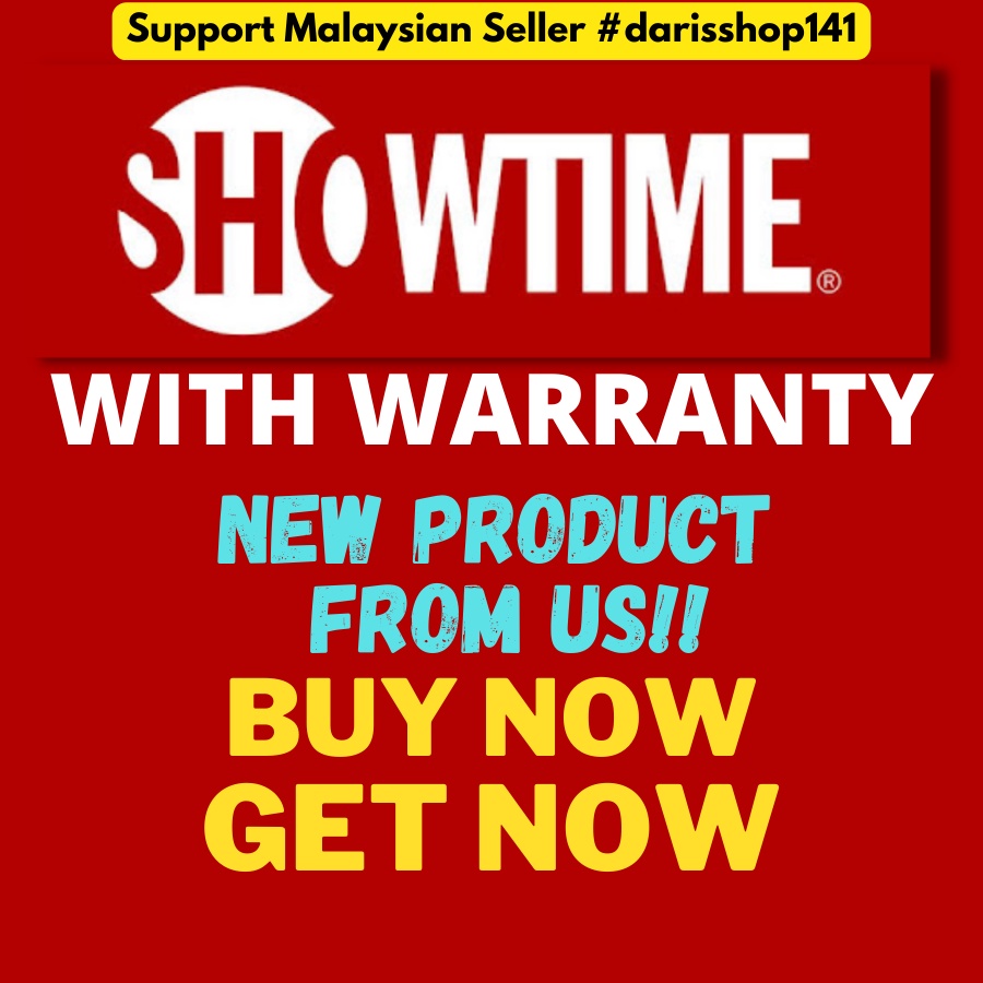 Offer SHOWTIME (USA) PREMIUM ACCOUNT WITH WARRANTY Shopee Malaysia