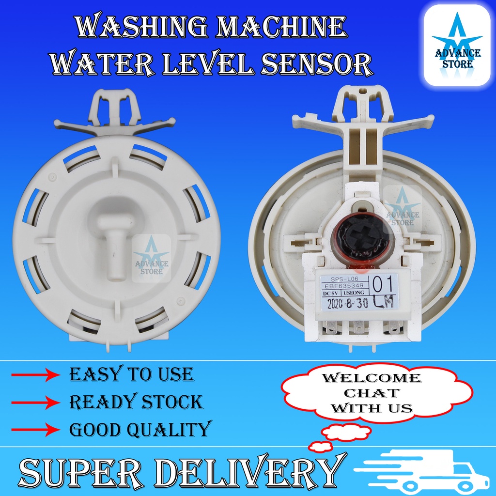 SPSL06 EBF635349 SAMSUNG WD806U4SAWQ LG Water Level Pressure Sensor