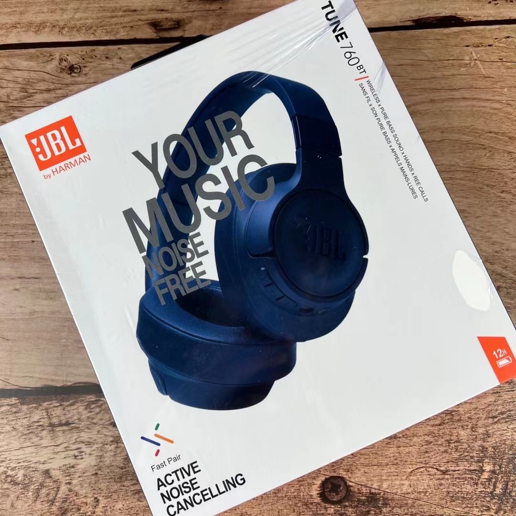 JBL TUNE 760NC / Wireless OverEar ANC Headphones with Builtin