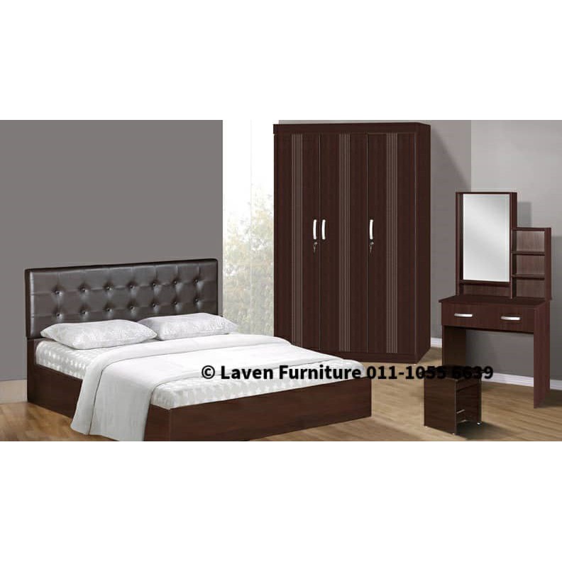 3 IN 1 QUEEN BEDROOM SET !! For KuchingSamarahan SARAWAK ONLY !! CASH