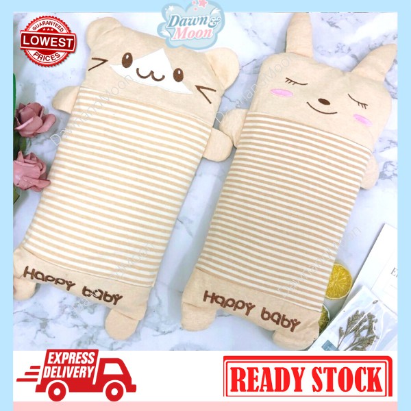 💛D&M💛 Baby Buckwheat Pillows Children Cotton cartoon striped shaped pillows babies infants